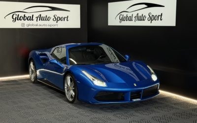 FERRARI 488 SPIDER 3.9 670CH – LIFT – DISPLAY – MALUS INCLUS – à partir de 1575/mois